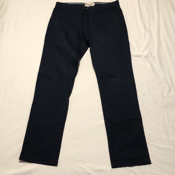 Penguin Men’s Navy Chino W31 L32 - Picture 5 of 6